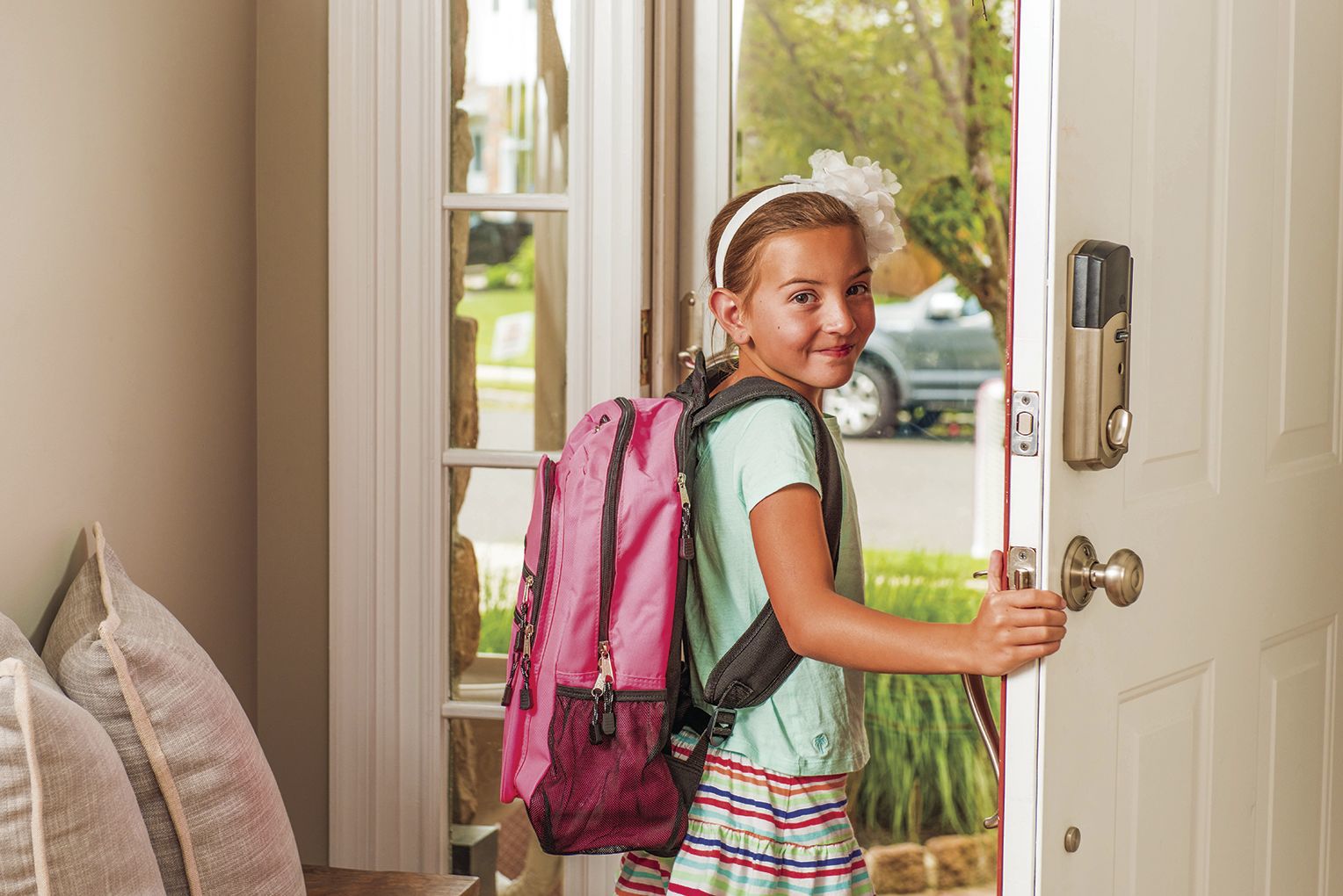 Girl Going to School Generic